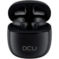 DCU Tecnologic Mini Mate Bluetooth 5.1, USB type C, met touch-bediening, ingebouwde microfoon, handsfree, zweetbestendig, IPX4, compatibel met Android en iOS, zwart
