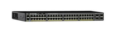 Catalyst 2960X-48FPD-L - Switch - Beheerd - 48 x 101001000 (PoE+) + 2 x 10 Gigabit SFP+ - desktop, rack-uitvoering - PoE+ (740 W) Catalyst 2960X-48FPD-L - Switch - Beheerd - 48 x 101001000 (PoE+) + 2 x 10 Gigabit SFP+ - desktop, rack-uitvoering - PoE+ (740 W)