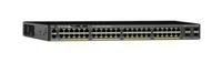 Catalyst 2960X-48FPD-L - Switch - Beheerd - 48 x 101001000 (PoE+) + 2 x 10 Gigabit SFP+ - desktop, rack-uitvoering - PoE+ (740 W)