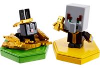 Minecraft - Boost Mini Figure 2-Pack - Undying Evoker & Snacking Rabbit (GKT44)
