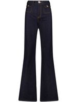 Giambattista Valli mid-rise flared-leg jeans - Bleu