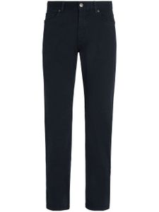 Zegna jean Roccia à coupe slim - Bleu