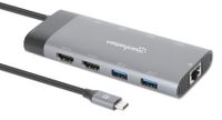 Manhattan USB-C PD 10-in-1 8K USB-C dockingstation Geschikt voor merk (dockingstation): Universeel - thumbnail