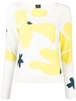 PS Paul Smith pull en coton biologique - Blanc