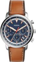 Horlogeband Fossil FS5414 Leder Bruin 22mm - thumbnail