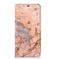 Samsung Galaxy A23 Standcase Marmer Oranje - thumbnail