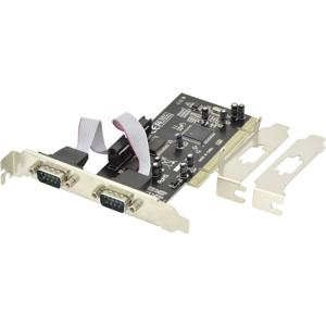 Digitus DS-33003 2 poorten Seriële interfacekaart Serieel (9-pol.) PCI