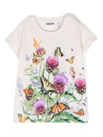 Molo t-shirt en coton biologique à imprimé graphique - Tons neutres