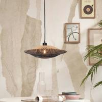 GOOD&MOJO Hanglamp Kalimantan Bamboe - Zwart/Naturel - thumbnail