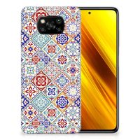 Xiaomi Poco X3 | Poco X3 Pro TPU Siliconen Hoesje Tiles Color - thumbnail