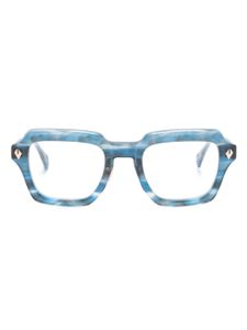 T Henri Eyewear lunettes de vue Continental à monture carrée - Bleu