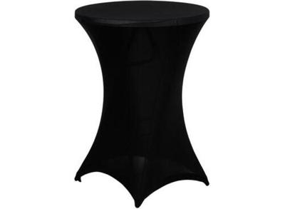 Alpina Tafelrok Statafel - Zwart - Hoes voor statafel - Ø90cm