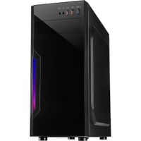 Inter-Tech B-42 RGB Tower Zwart - thumbnail