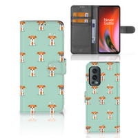 OnePlus Nord 2 5G Telefoonhoesje met Pasjes Pups - thumbnail