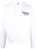 DSQUARED2 hoodie à logo imprimé - Blanc - thumbnail