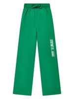 Dolce & Gabbana Kids pantalon de jogging à imprimé graphique - Vert