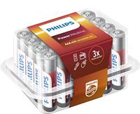 Philips LR03P24P/10 - AAA Batterijen - Alkaline - 24 Stuks - 1,5v