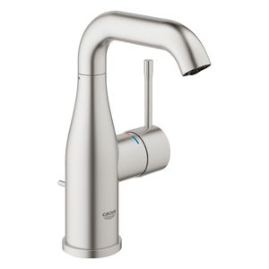 Grohe Essence New M-size Wastafelkraan Met Waste Supersteel