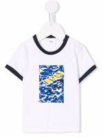 BOSS Kidswear t-shirt à logo imprimé - Blanc