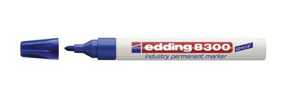 Edding edding 8300 industry permanent marker 4-8300002 Permanent marker Rood Watervast: Ja