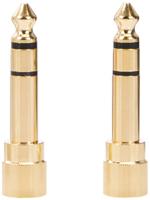 DeLock Adapter 6,5 mm jack >3,5 mm jackbu.3pin 2 stuks