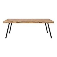 MOOS Tygo Eettafel - 220 x 100 cm - Bruin