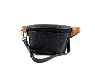 leren dames heuptas CHAMONIX zwart