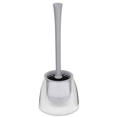 Wenko Toiletborstel Fiesta 14,5 X 37 Cm Grijs/transparant