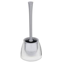 Wenko Toiletborstel Fiesta 14,5 X 37 Cm Grijs/transparant