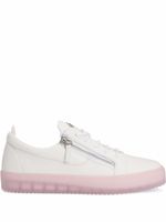 Giuseppe Zanotti baskets Frankie en cuir - Blanc