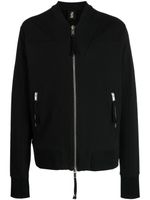 Thom Krom veste bomber zippée à col montant - Noir