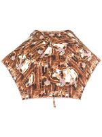 Jean Paul Gaultier Pre-Owned parapluie imprimé - Marron - thumbnail