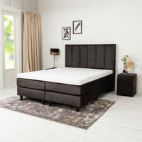 Nova Spring Boxspringset - Bilbo 160 x 200 cm, Kleur: Velours antraciet