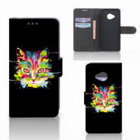 HTC U11 Life Leuk Hoesje Cat Color