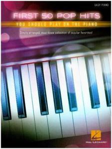 Hal Leonard First 50 Pop Hits You Should Play on the Piano songboek voor piano