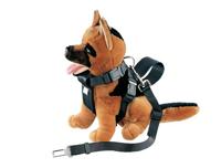 Nobby Harnas incl. veiligheidsgordel, zwart maat XL, hals: 15-78 cm, buik: 16-91 cm, 1 stuk