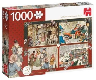 Anton Pieck - Vrolijk Kerstfeest (1000 Stukjes) - Puzzel;Puzzel (8710126820261)