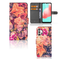 Samsung Galaxy A32 5G Hoesje Bosje Bloemen - thumbnail