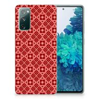 Samsung Galaxy S20 FE TPU bumper Batik Rood - thumbnail