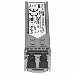 StarTech.com Gigabit glasvezel 1000Base-LX SFP ontvanger module HP JD119B compatibel SM LC 10 km