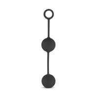 Canon Balls Vaginaballetjes Met Contragewicht - Zwart