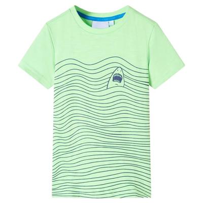 Kindershirt 116 neongroen Kindershirt 116 neongroen