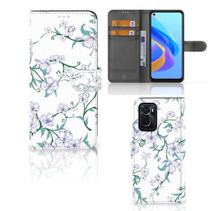 OPPO A76 | A96 Uniek Hoesje Blossom White