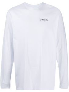 Patagonia t-shirt à logo imprimé - Blanc