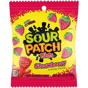 Sour Patch Sour Patch - Kids Strawberry 102 Gram