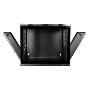 LogiLink 19 WALLMOUNT SOHO BOX 12U 540*550, BLACK, FLATPACK 19inch-wandkast (b x h x d) 540 x 589 x 550 mm 12 HE Zwart (RAL 9005)