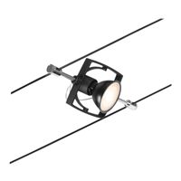 Paulmann PAULMANN 12V-kabelsysteem lamp GU5.3 Zwart (mat), Chroom - thumbnail