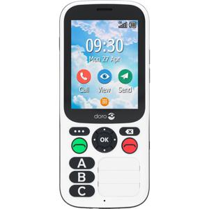 doro 780X IUP Senioren mobiele telefoon IP54, SOS-knop Zwart, Wit