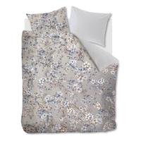 Kardol Dekbedovertrek Fleurelle - Blauwgrijs - Lits-jumeaux 240x200/220 Cm