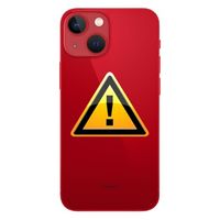 iPhone 13 mini Batterij Cover Reparatie - incl. frame - Rood - thumbnail